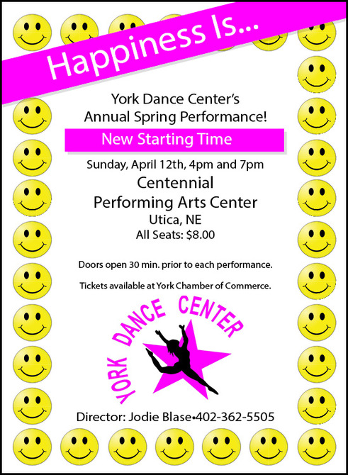 York Dance Center Recital Information